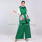 ست وست و شلوار زنانه گره استایل مدل طراوت