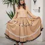ست کت و دامن  زنانه گره استایل مدل هیچ