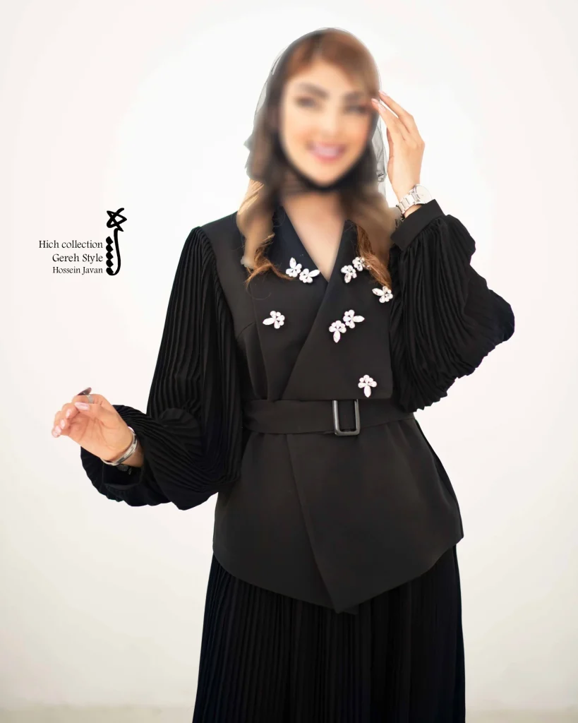 ست کت و شلوار و کمربند ستاره شب