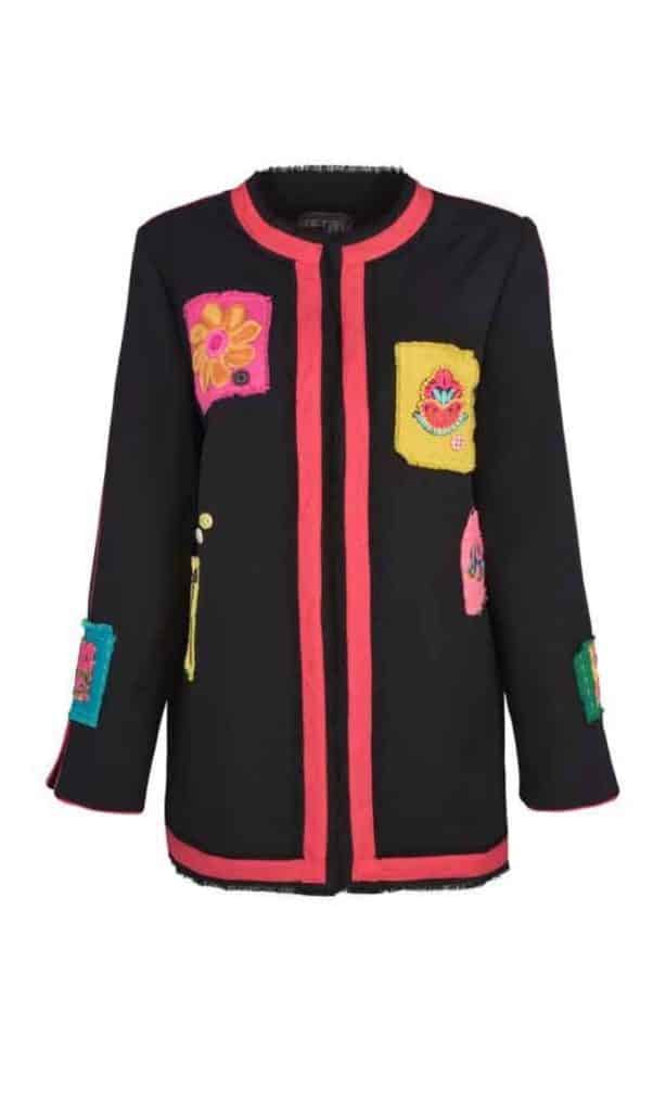 کت زنانه گره استایل مدل دارک چاکلت