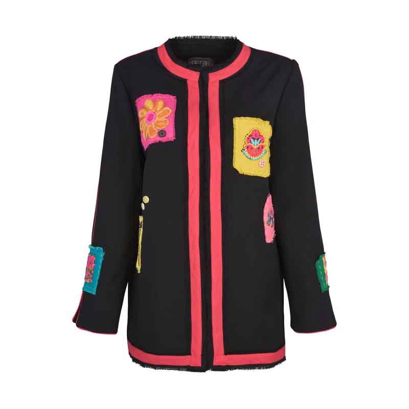 کت زنانه گره استایل مدل دارک چاکلت