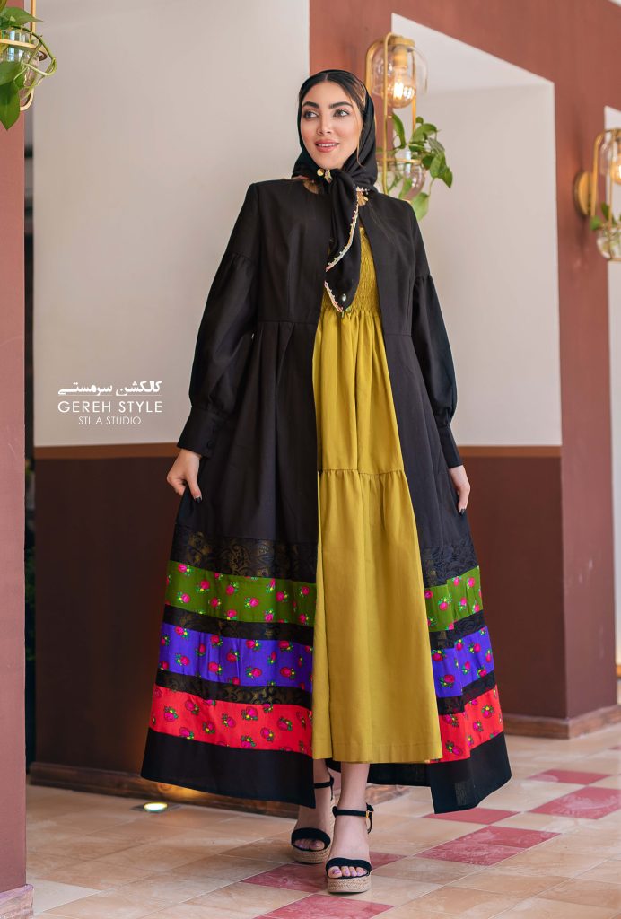 مانتو زنانه گره استایل مدل چیچک