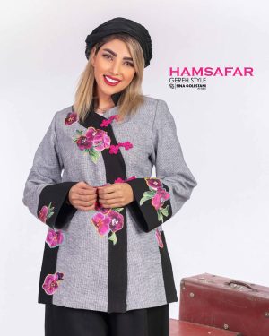 کت زنانه گره استایل مدل چینی پکن