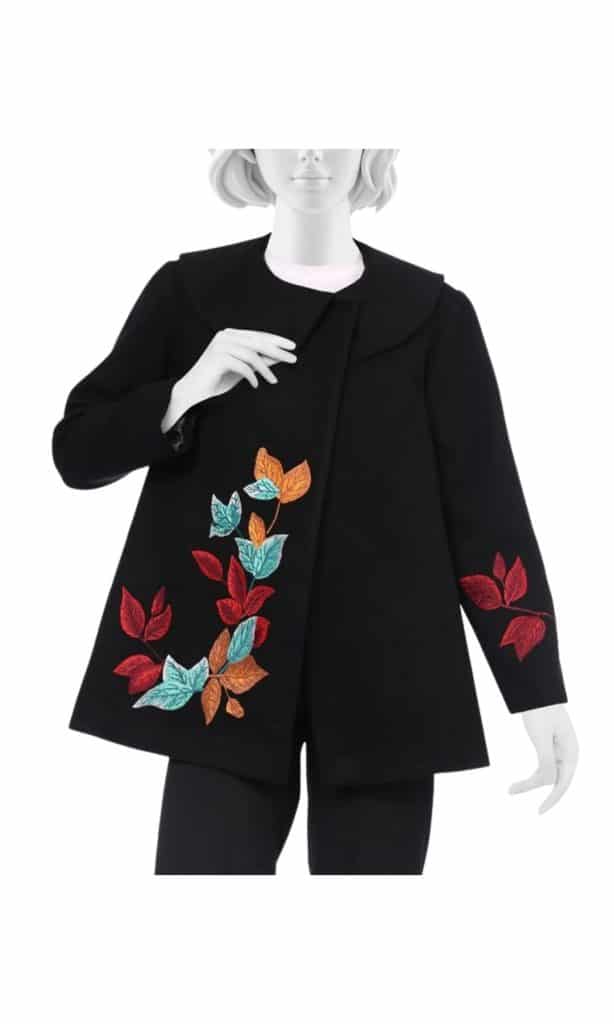 پالتو زنانه گره استایل مدل خزان