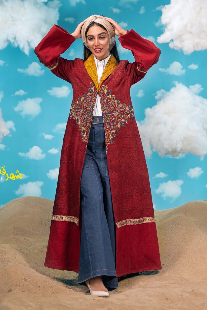مانتو زنانه گره استایل مدل شهرزاد قصه