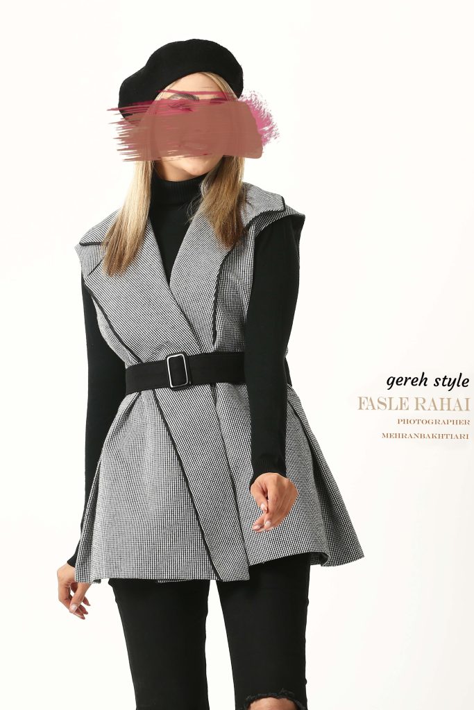 وست زنانه گره استایل مدل ویانا