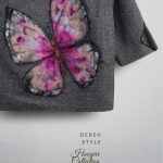 پالتو زنانه گره استایل مدل نقره بال