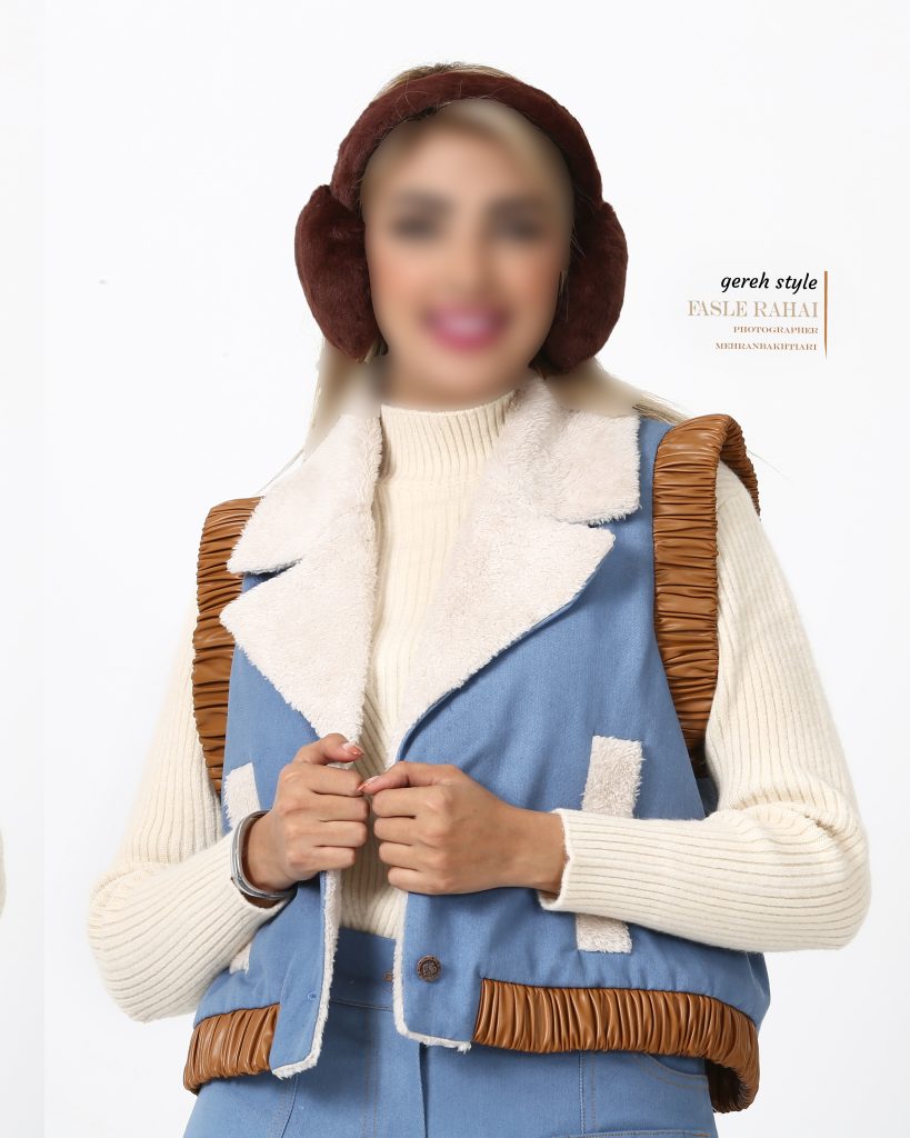 وست زنانه گره استایل مدل آپاچی